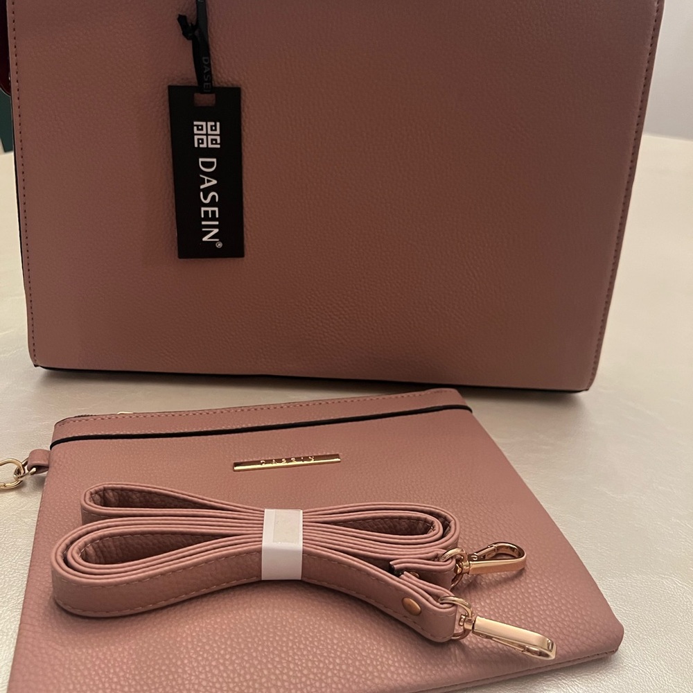 Pink Women's Bag Set